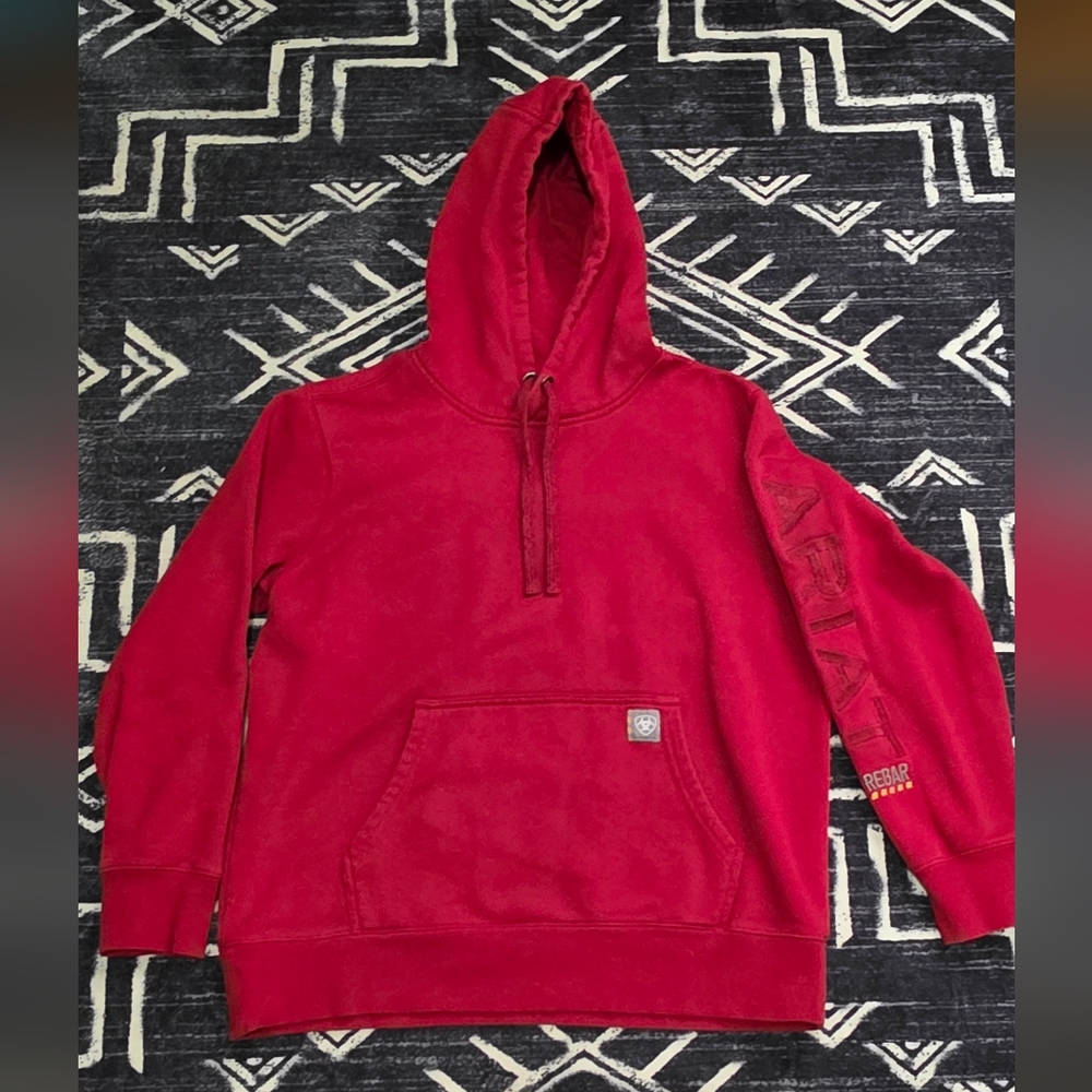 Ariat Hoodie Red Size Large